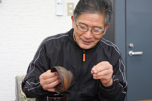 越前漆器塗師・内田さんの画像